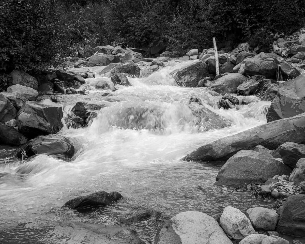 Imagine waking up to the soothing sound of a mountain stream and the gentle glow of the morning sun. This is the feeling you get when you look at this fantastic photo from Mt Rainier National Park. This photo captures the essence of nature’s beauty and harmony and adds some zen to your living or workspace.