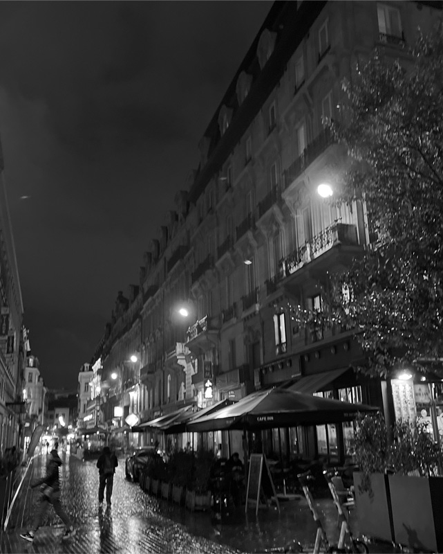 Brussels, Belgium after dark